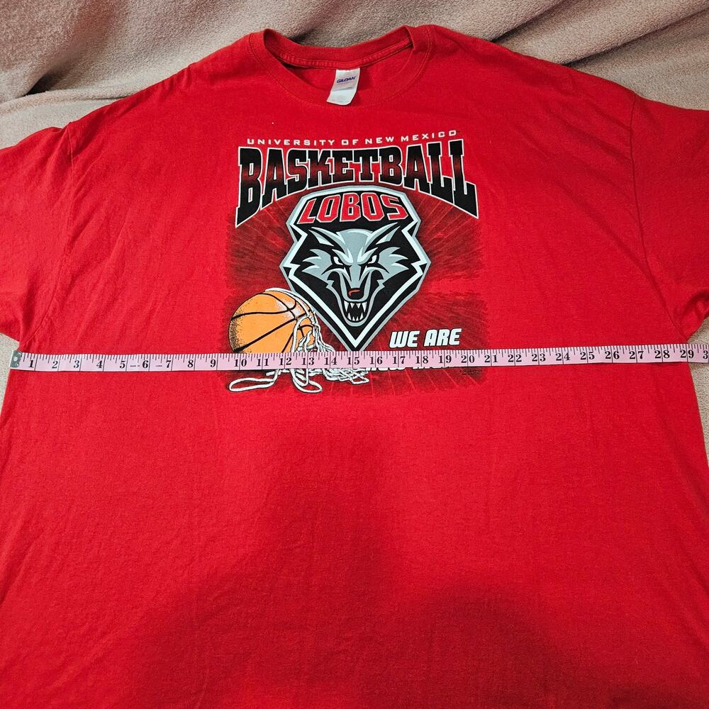 University of New Mexico Lobos Basketball Graphic T-Shirt 4XL - Picture 4 of 6